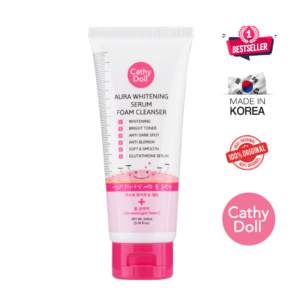 Cathy Doll Aura Whitening Serum Foam Cleanser Face Wash